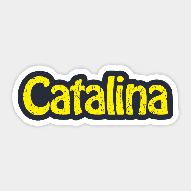 Catalina Sticker by TheAllGoodCompany